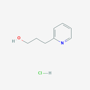 molecular formula C8H12ClNO B2683726 3-(2-Pyridyl)-1-propanol Hydrochloride CAS No. 52225-87-3