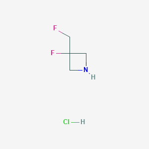 3-Fluoro-3-(fluoromethyl)azetidine hydrochloride