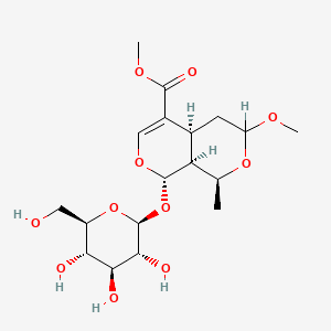 molecular formula C32H50O13 B2683838 7-O-Methyl morroniside CAS No. 41679-97-4