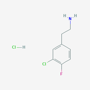 2-(3-Chloro-4-fluoro-phenyl)-ethylamine hydrochloride