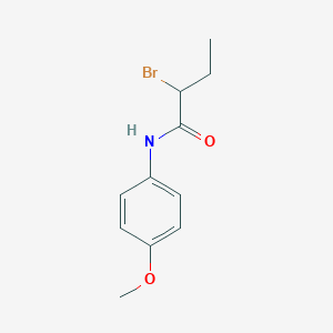 2-bromo-N-(4-methoxyphenyl)butanamide