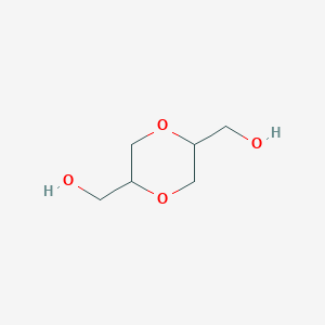 molecular formula C6H12O4 B026839 1,4-Dioxane-2,5-dimethanol CAS No. 14236-12-5