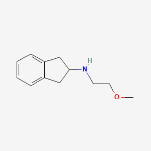 N-(2-methoxyethyl)-2,3-dihydro-1H-inden-2-amine