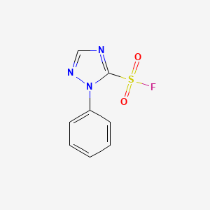 2-Phenyl-1,2,4-triazole-3-sulfonyl fluoride