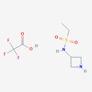 N-(Azetidin-3-yl)ethanesulfonamide;2,2,2-trifluoroacetic acid