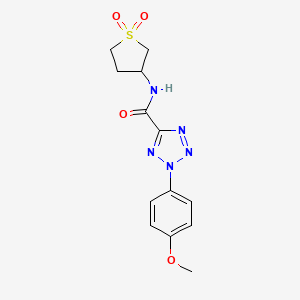 N-(1,1-dioxidotetrahydrothiophen-3-yl)-2-(4-methoxyphenyl)-2H-tetrazole-5-carboxamide