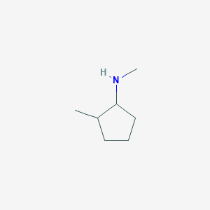 molecular formula C7H15N B2684618 N,2-Dimethylcyclopentan-1-amine CAS No. 683222-31-3
