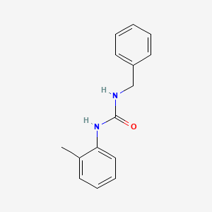 molecular formula C15H16N2O B2684693 1-Benzyl-3-(2-methylphenyl)urea CAS No. 13143-13-0