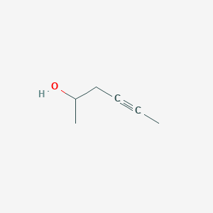 molecular formula C6H10O B026848 Hex-4-yn-2-ol CAS No. 19780-83-7
