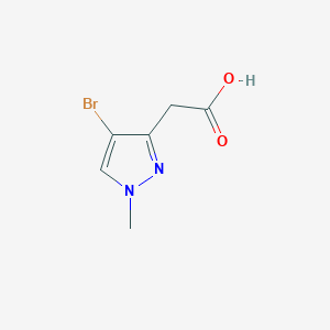 2-(4-Bromo-1-methyl-1H-pyrazol-3-yl)acetic acid