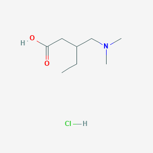 3-((Dimethylamino)methyl)pentanoic acid hydrochloride