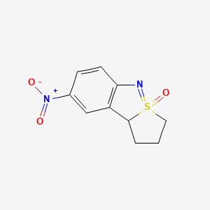 11-Nitro-6lambda6-thia-7-azatricyclo[6.4.0.02,6]dodeca-1(8),6,9,11-tetraene 6-oxide