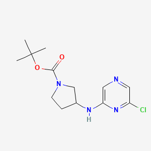tert-Butyl 3-((6-chloropyrazin-2-yl)amino)pyrrolidine-1-carboxylate