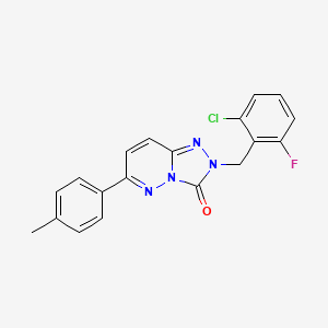 2-(2-chloro-6-fluorobenzyl)-6-(p-tolyl)-[1,2,4]triazolo[4,3-b]pyridazin-3(2H)-one