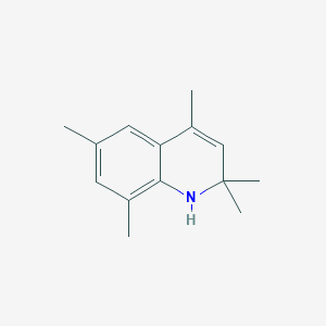 molecular formula C14H19N B2684902 2,2,4,6,8-pentamethyl-1H-quinoline CAS No. 1024208-85-2