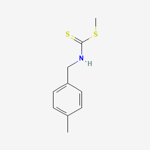 molecular formula C10H13NS2 B2684968 甲基-N-(4-甲基苯基)氨基甲硫酸酯 CAS No. 866152-83-2