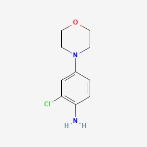 2-Chloro-4-morpholin-4-yl-phenylamine