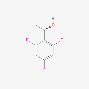 molecular formula C8H7F3O B2685007 (1S)-1-(2,4,6-trifluorophenyl)ethan-1-ol CAS No. 1568193-05-4