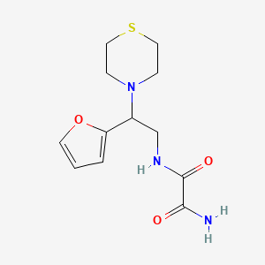 N1-(2-(furan-2-yl)-2-thiomorpholinoethyl)oxalamide