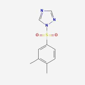 1-((3,4-dimethylphenyl)sulfonyl)-1H-1,2,4-triazole
