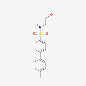 N-(2-methoxyethyl)-4'-methyl-[1,1'-biphenyl]-4-sulfonamide