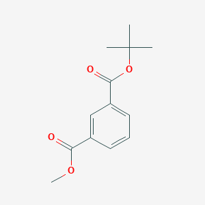 molecular formula C13H16O4 B2685452 1-tert-Butyl 3-methyl benzene-1,3-dicarboxylate CAS No. 1097776-71-0