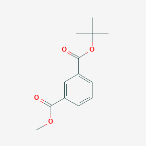 molecular formula C13H16O4 B2685452 1,1-Dimethylethyl methyl 1,3-benzenedicarboxylate CAS No. 1097776-71-0