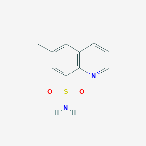molecular formula C10H10N2O2S B2685590 6-Methylquinoline-8-sulfonamide CAS No. 500701-08-6
