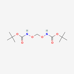 molecular formula C11H22N2O6 B2685593 Di-tert-butyl [methylenebis(oxy)]biscarbamate CAS No. 847450-65-1