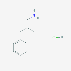 2-Methyl-3-phenylpropan-1-amine hydrochloride