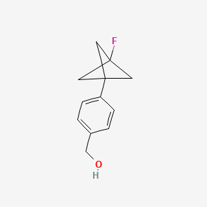 (4-(3-Fluorobicyclo[1.1.1]pentan-1-yl)phenyl)methanol