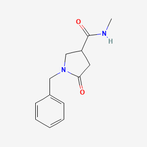 1-benzyl-N-methyl-5-oxopyrrolidine-3-carboxamide