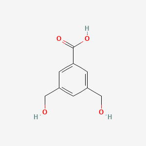 molecular formula C9H10O4 B2686146 3,5-Bis(hydroxymethyl)benzoic acid CAS No. 123065-60-1