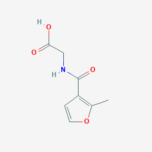2-[(2-Methylfuran-3-yl)formamido]acetic acid