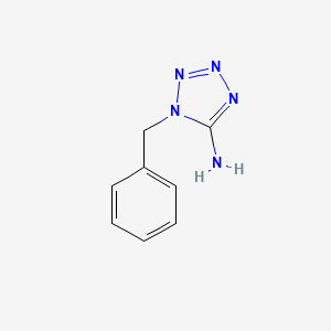 molecular formula C8H9N5 B2686190 1-benzyl-1H-tetrazol-5-amine CAS No. 31694-90-3