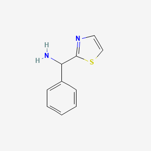 Phenyl(1,3-thiazol-2-yl)methanamine