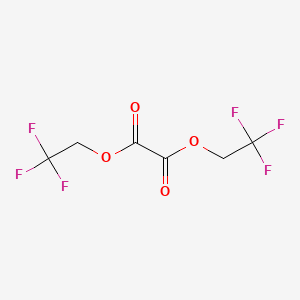 molecular formula C6H4F6O4 B2686280 Bis(2,2,2-trifluoroethyl) oxalate CAS No. 466684-90-2