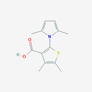 2-(2,5-dimethyl-1H-pyrrol-1-yl)-4,5-dimethylthiophene-3-carboxylic acid
