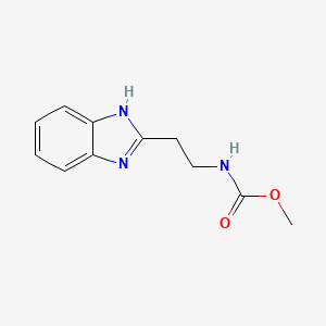 methyl N-[2-(1H-1,3-benzodiazol-2-yl)ethyl]carbamate