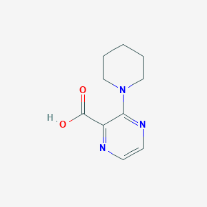 molecular formula C10H13N3O2 B2686454 3-(Piperidin-1-yl)pyrazine-2-carboxylic acid CAS No. 342425-61-0