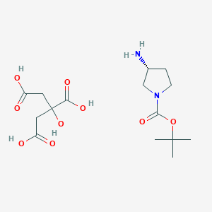B2686504 (R)-1-Boc-3-Aminopyrrolidine citrate CAS No. 1217769-76-0; 147081-49-0
