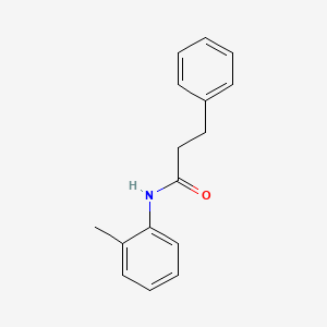 molecular formula C16H17NO B2686543 3-phenyl-N-(o-tolyl)propanamide CAS No. 71231-24-8