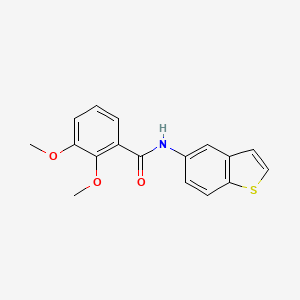 molecular formula C17H15NO3S B2686613 N-(1-benzothiophen-5-yl)-2,3-dimethoxybenzamide CAS No. 896011-53-3
