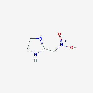 B2686638 2-(nitromethyl)-4,5-dihydro-1H-imidazole CAS No. 13623-98-8; 338402-60-1