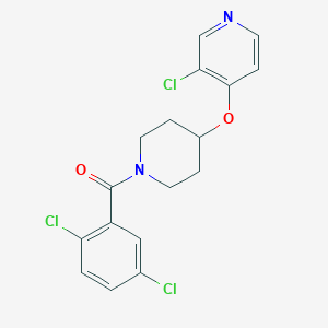 (4-((3-Chloropyridin-4-yl)oxy)piperidin-1-yl)(2,5-dichlorophenyl)methanone