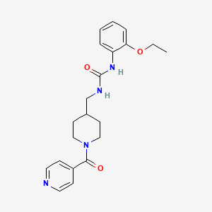 1-(2-Ethoxyphenyl)-3-((1-isonicotinoylpiperidin-4-yl)methyl)urea