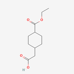 2-(4-(Ethoxycarbonyl)cyclohexyl)acetic acid