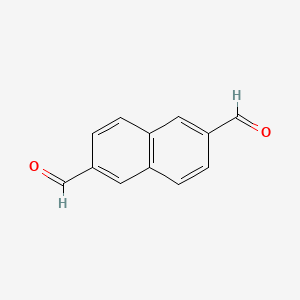 molecular formula C12H8O2 B2687006 Naphthalene-2,6-dicarbaldehyde CAS No. 38048-32-7; 5060-65-1