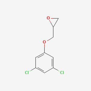 molecular formula C9H8Cl2O2 B2687034 2-[(3,5-Dichlorophenoxy)methyl]oxirane CAS No. 60633-37-6