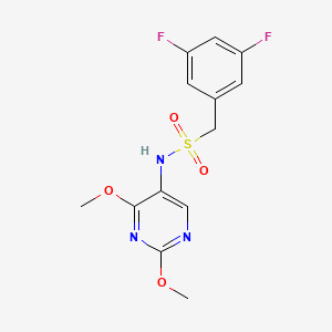 1-(3,5-difluorophenyl)-N-(2,4-dimethoxypyrimidin-5-yl)methanesulfonamide